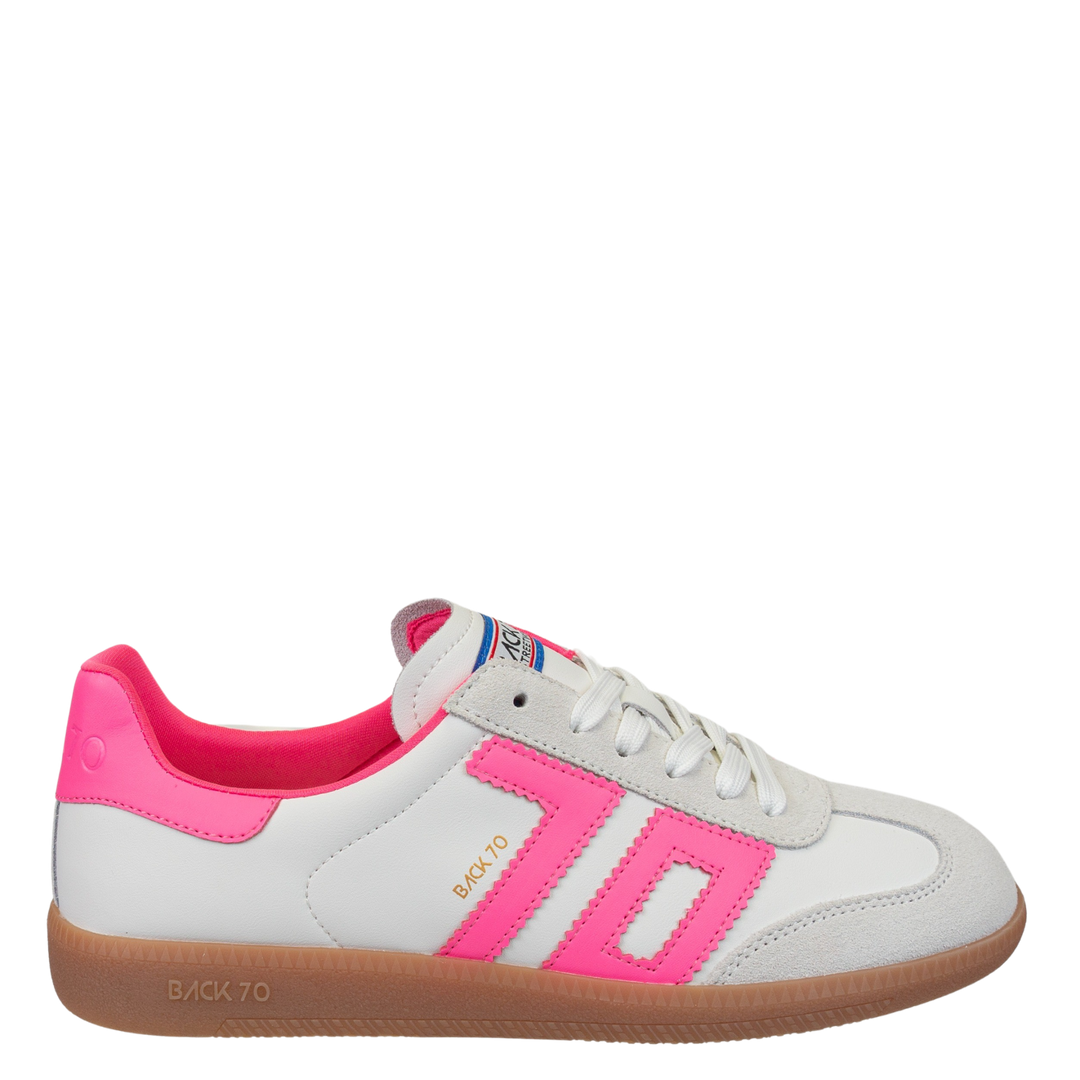 BACK70 Cloud Sneakers in Fluorescent Pink - Be You Boutique