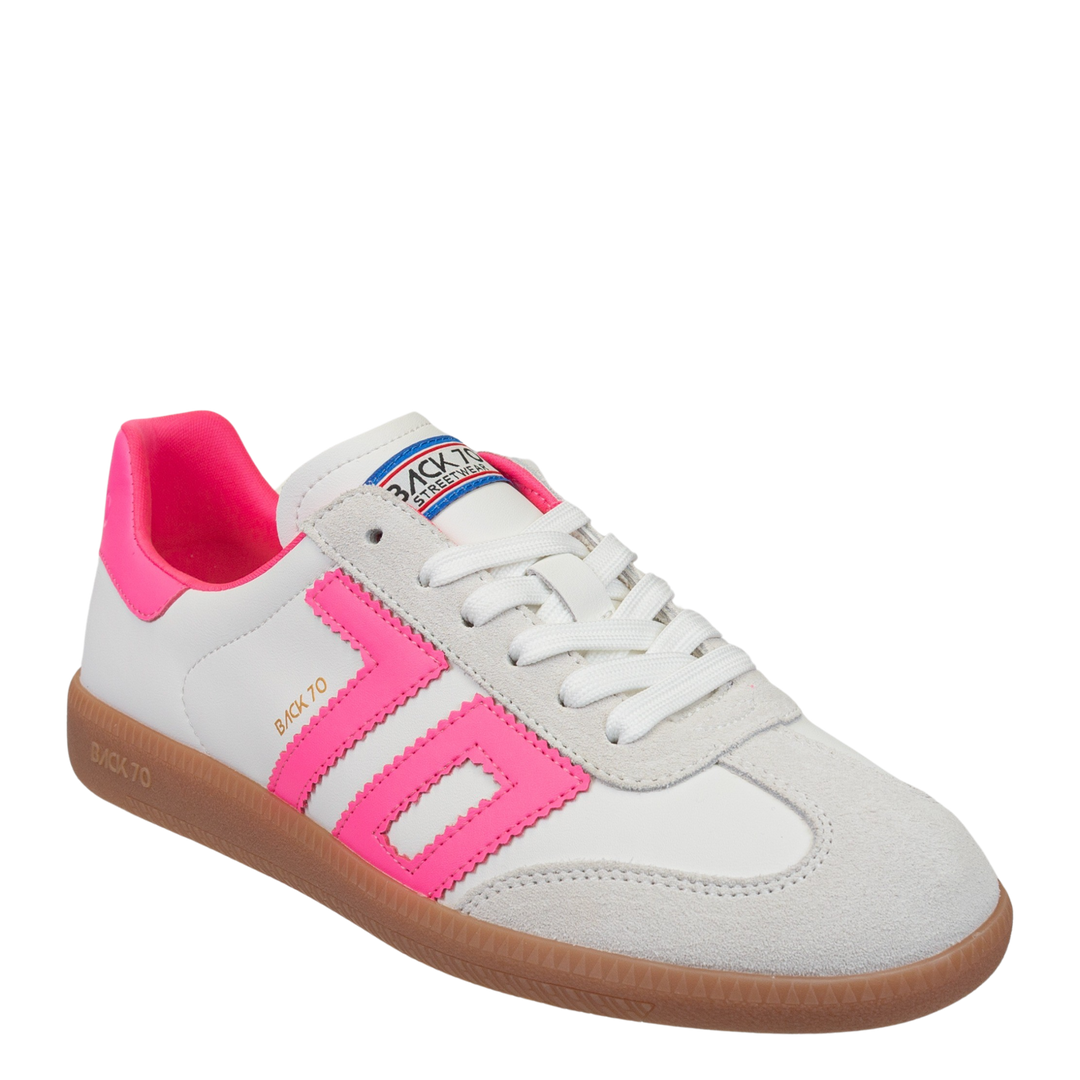 BACK70 Cloud Sneakers in Fluorescent Pink - Be You Boutique