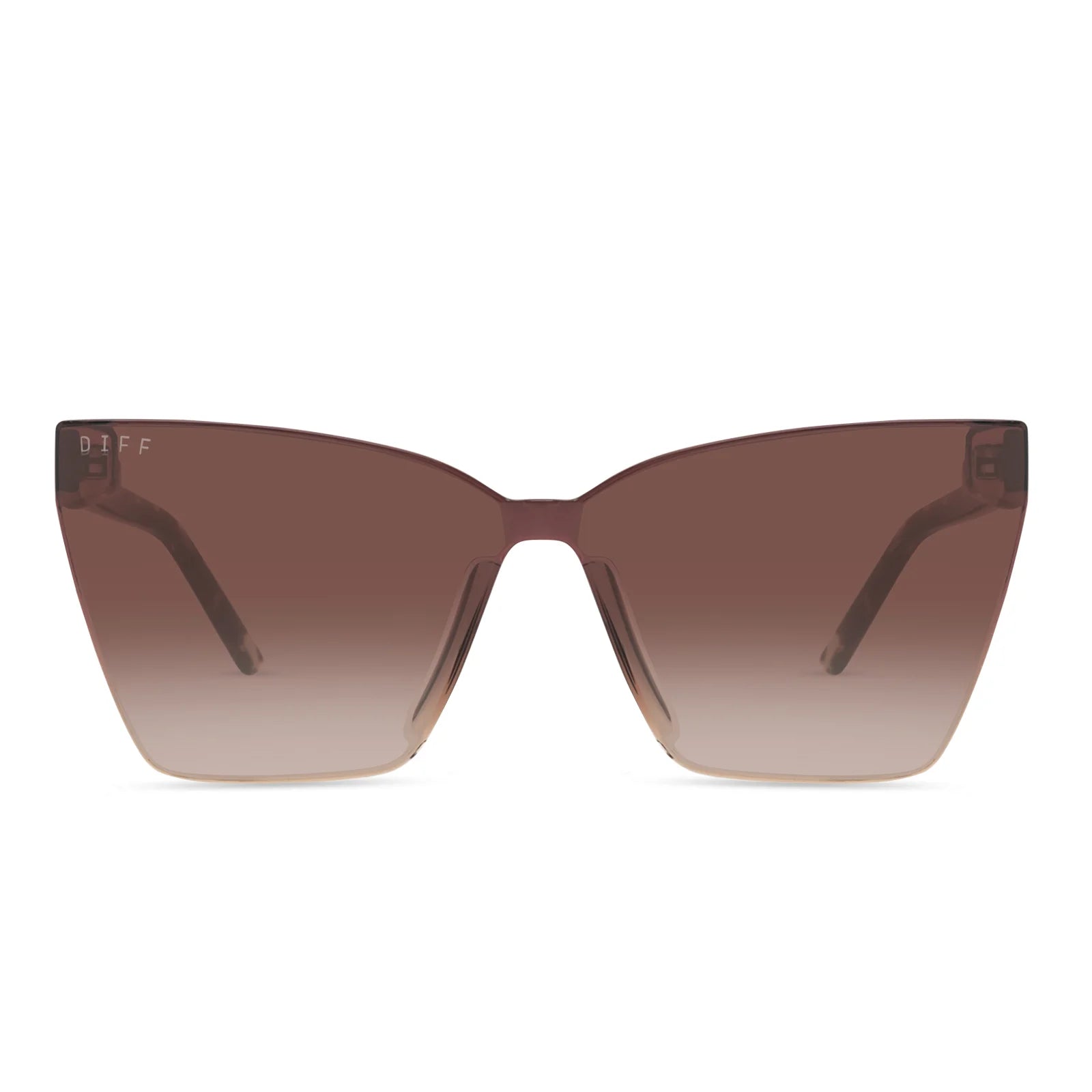 DIFF Goldie Espresso Tortoise Brown Gradient Sunglasses - Be You Boutique