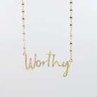 Treasure Jewels Worthy Gold Necklace - Be You Boutique