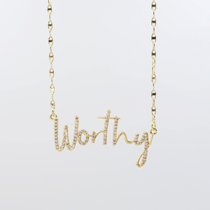 Treasure Jewels Worthy Gold Necklace - Be You Boutique