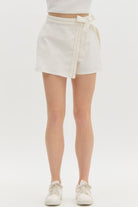 Andrea Braided Side Bow Skort - Be You Boutique