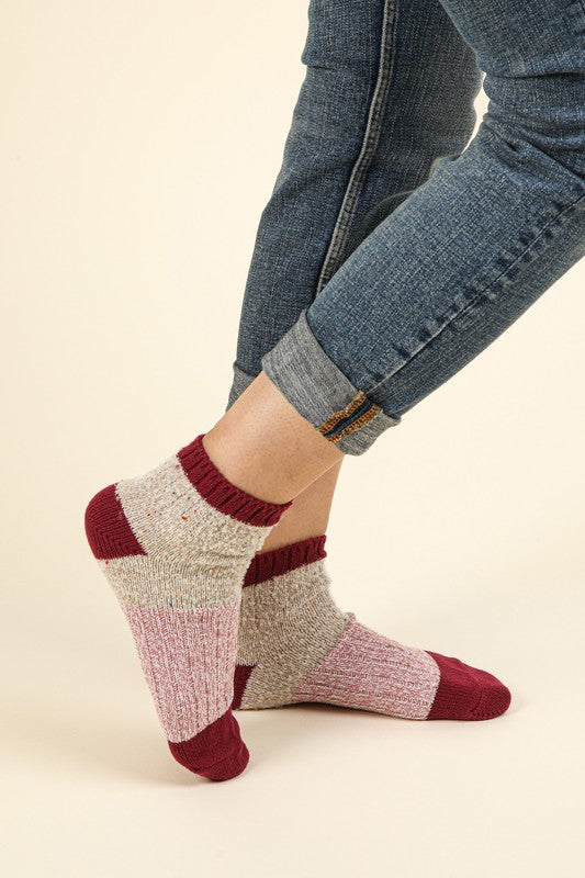 Earl Colorblock Crew Sock (3 colors) - Be You Boutique