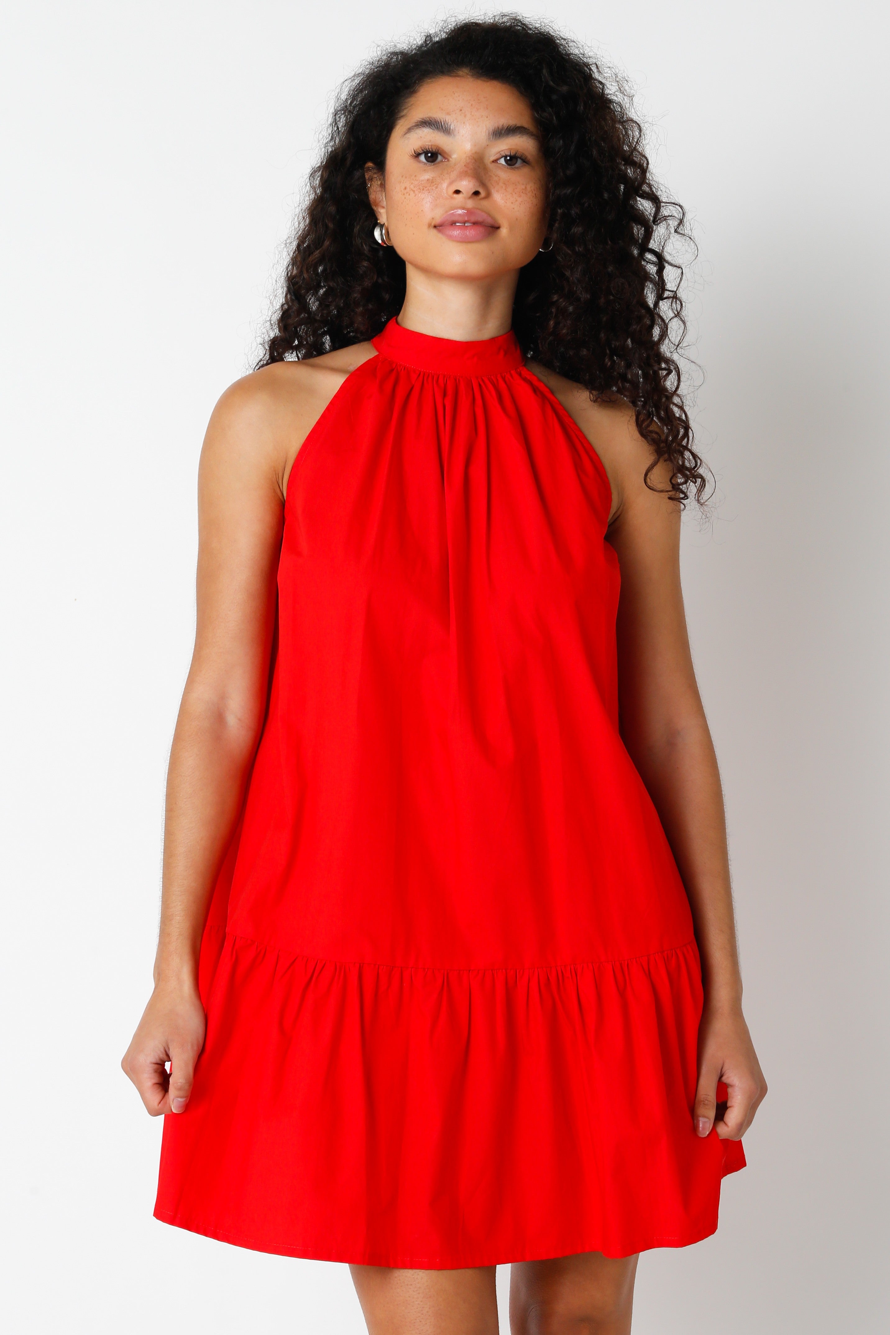 Orlando Sleeveless Mock Neck Dress - Be You Boutique